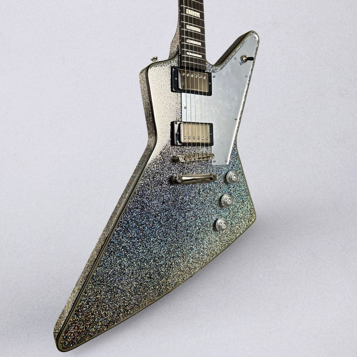 Epiphone Lzzy Hale Explorer Custom 2026 - Black Diamond Holographic Sparkle