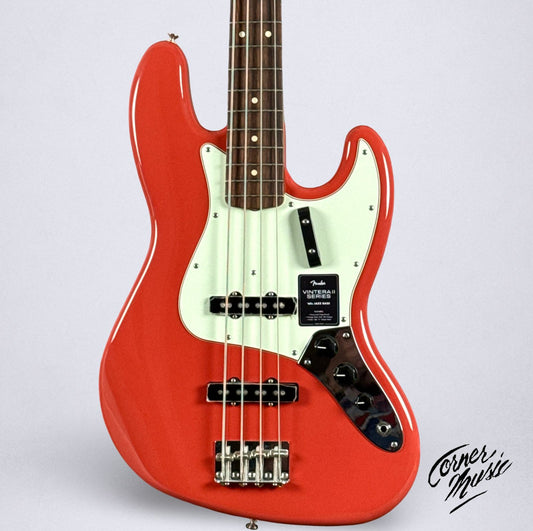 Fender Vintera II 60’s Jazz Bass - Fiesta Red