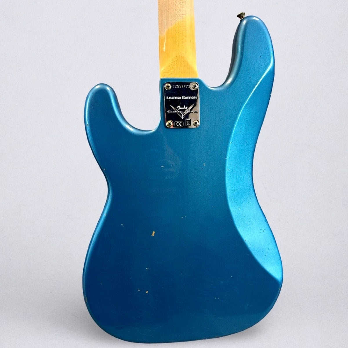 Fender Limited Edition Precision Jazz Bass Journeyman Relic - Lake Placid Blue