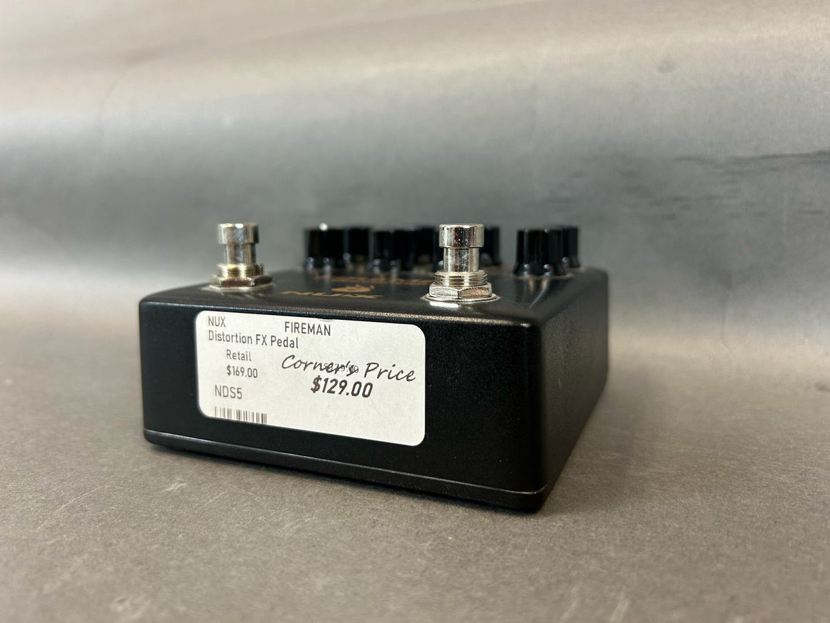 NuX Fireman Distortion Pedal (Open Box Model)