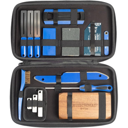 MusicNomad Premium Guitar Tech Fret Tool 18-piece Set