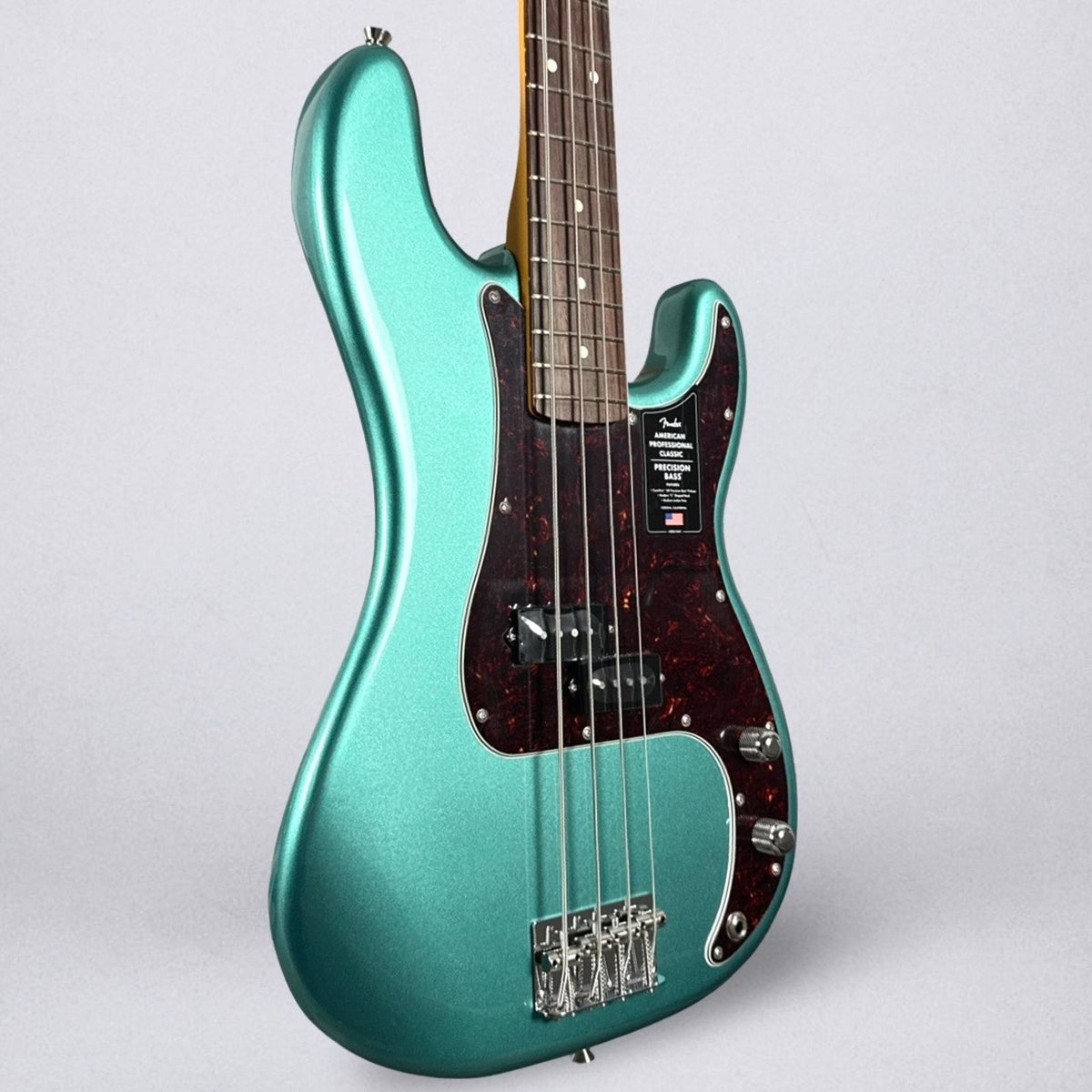 Fender American Professional Classic Precision Bass 2026 - Faded Sherwood Green Metallic