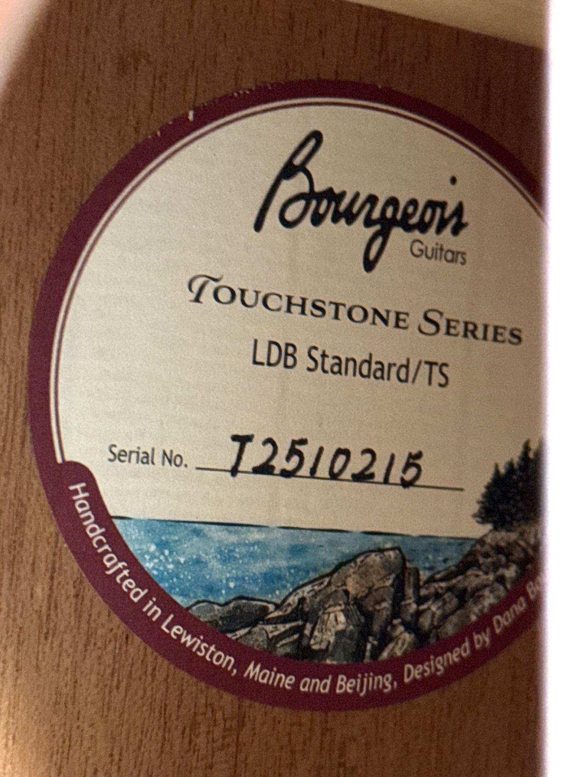 Bourgeois Touchstone L-DB Standard/TS 2025 - Sunburst