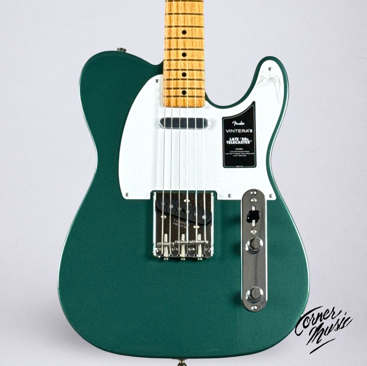Fender Vintera III Late 50s Telecaster 2026 - Sherwood Green Metallic