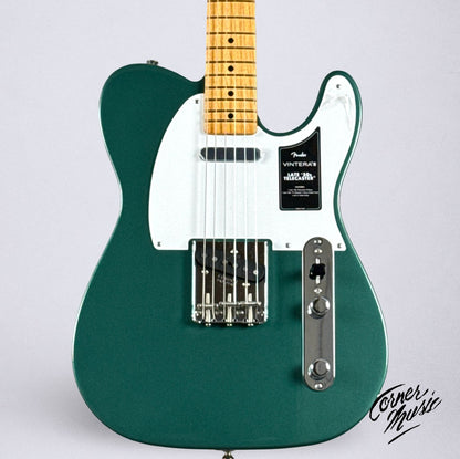 Fender Vintera III Late 50s Telecaster 2026 - Sherwood Green Metallic