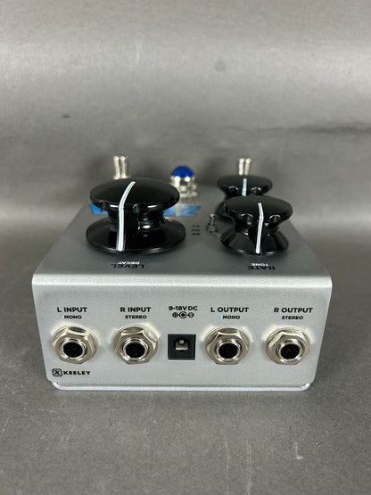 Keeley Zoma Stereo Reverb and Tremolo Pedal