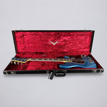 Fender Limited Edition Precision Jazz Bass Journeyman Relic - Lake Placid Blue