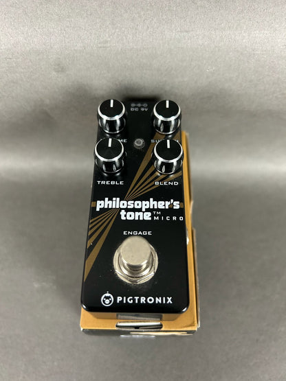 Pigtronix Philosopher's Tone Compressor / Sustain Pedal