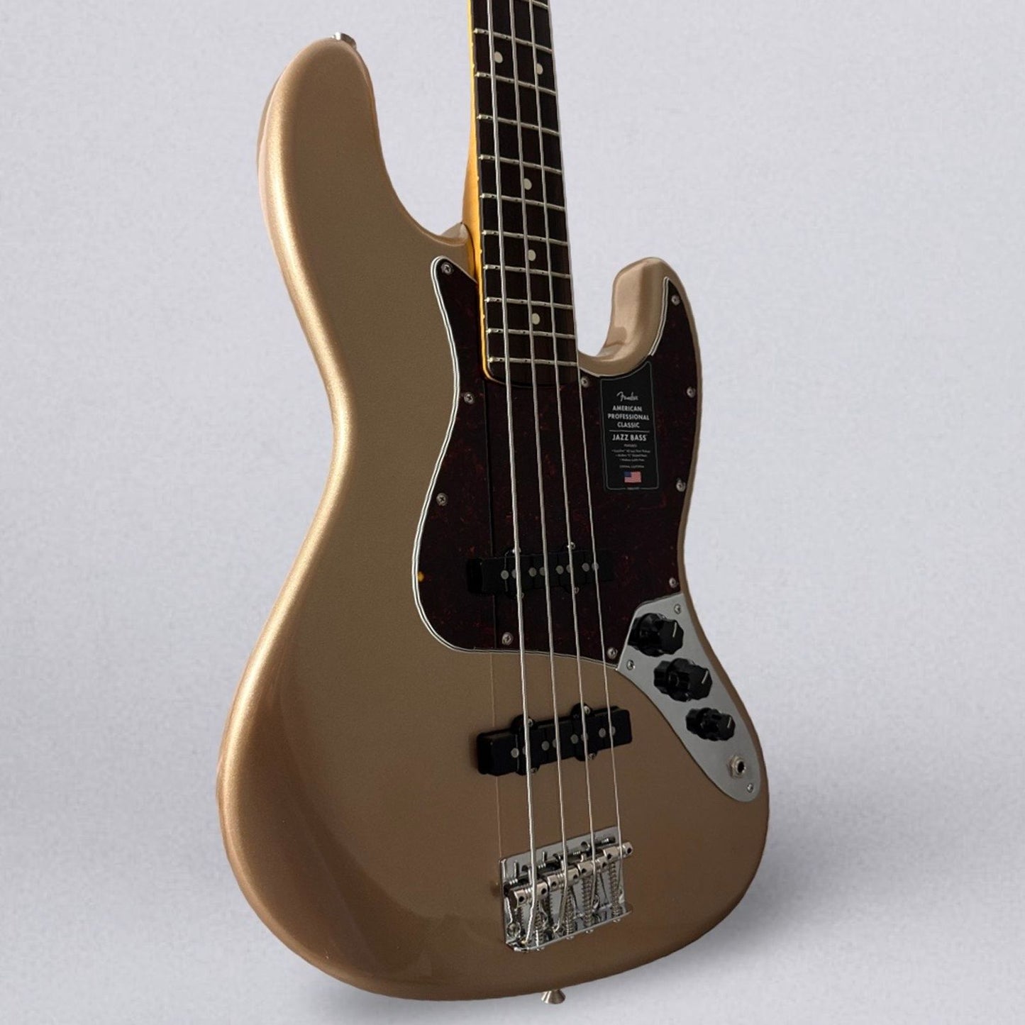 Fender American Professional Classic Jazz Bass 2026 - Faded Firemist Gold