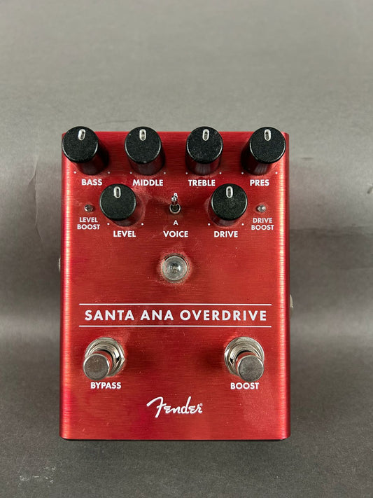 Fender Santa Ana Overdrive - Red