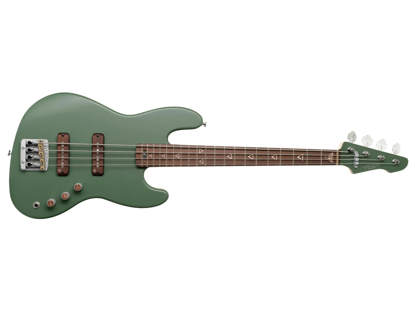 Valiant Mini Bass - Olive Mash Satin-4