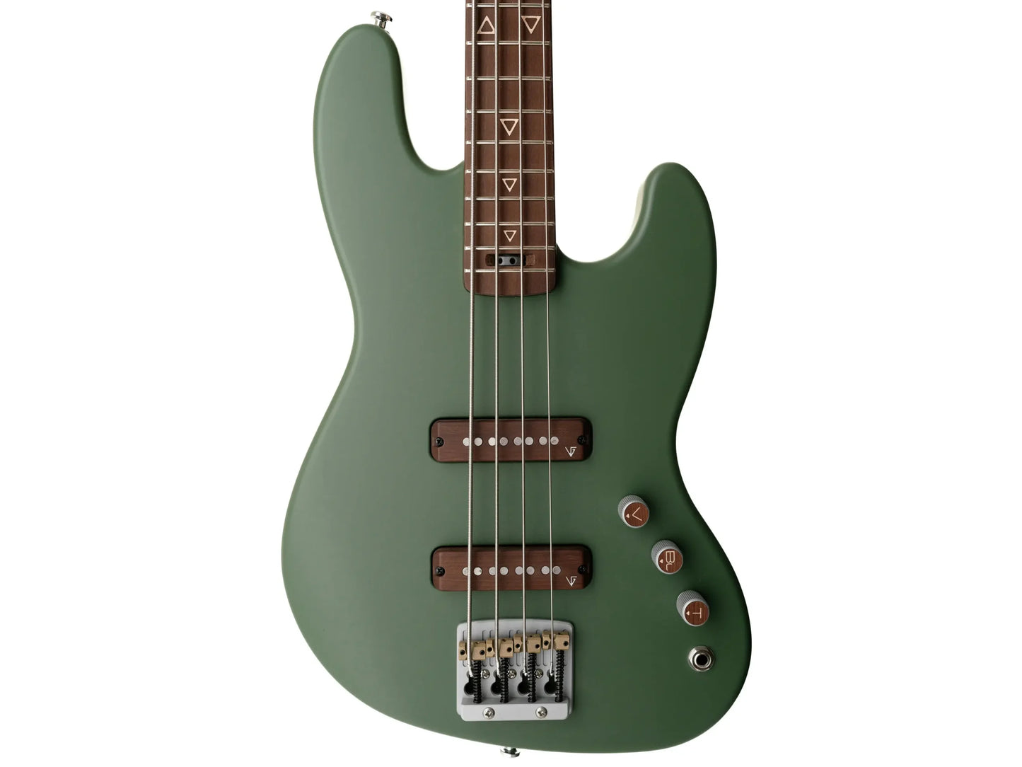 Valiant Mini Bass - Olive Mash Satin-4