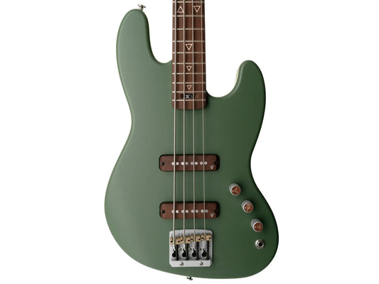 Valiant Mini Bass - Olive Mash Satin-4