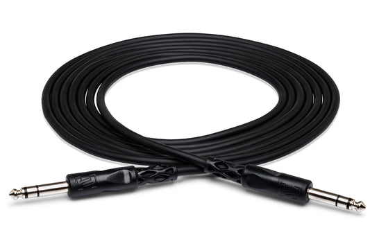 Hosa Balanced Interconnect Cable - 1/4" TRSM to 1/4" TRSM