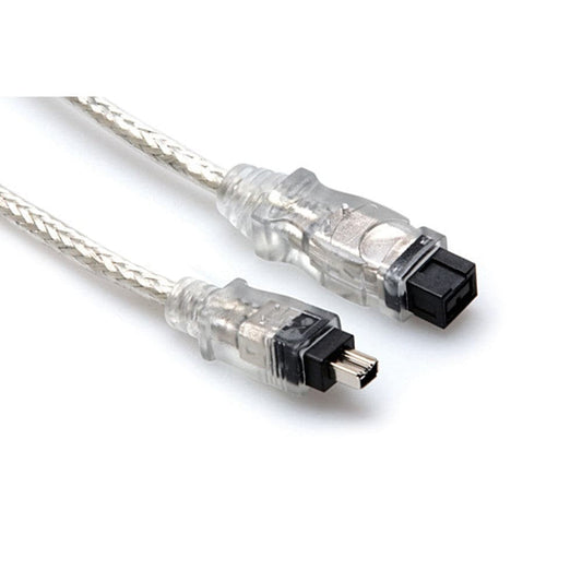 6' FireWire Cbl, 9pin - 4pin