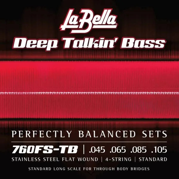 Labella Flat Wound LS Bass Strings - Standard