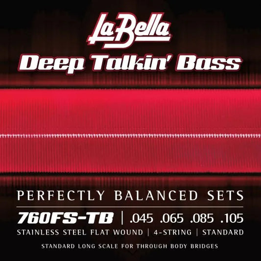Labella Flat Wound LS Bass Strings - Standard