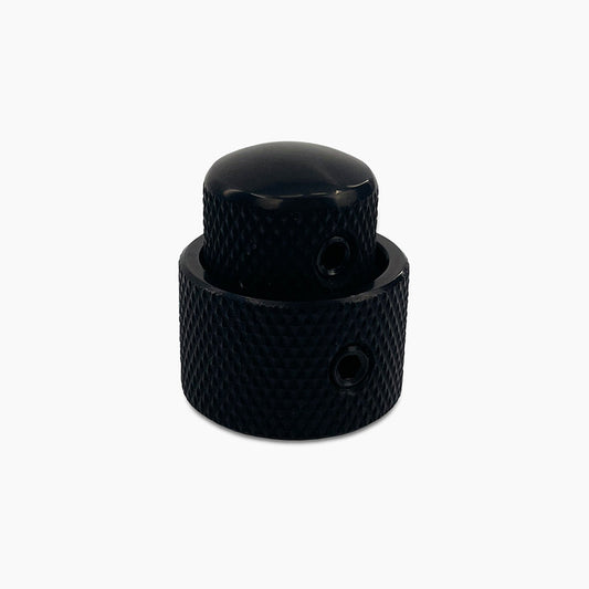 Stacked Concentric Knob Set - Black