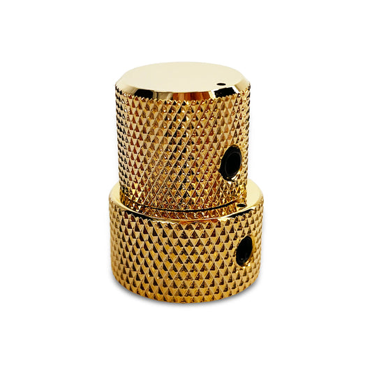 Stacked Concentric Knob Set - Gold