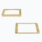 Allparts Curve Neck & Bridge Humbucking Pickup Ring Set