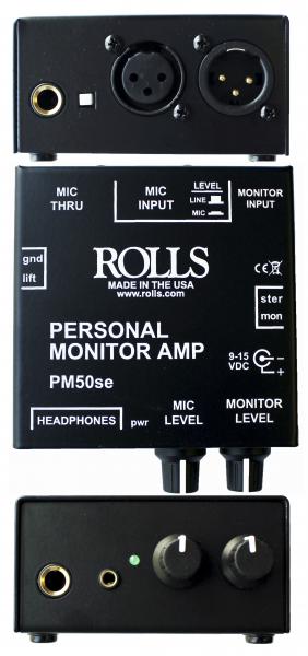 Rolls PM50se Personal Monitor Amp