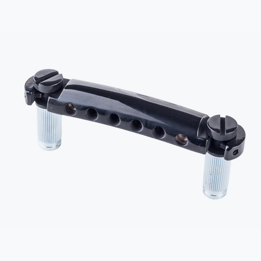 T1ZS-B Locking Stop Tailpiece, Black