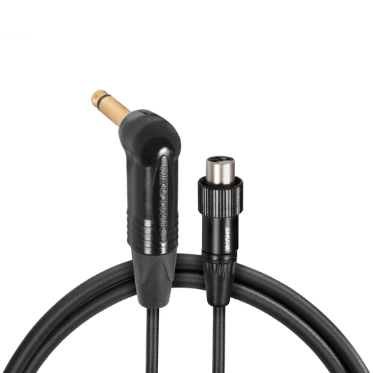 Shure WA307 Instrument Cable for Wireless Bodypack Transmitter