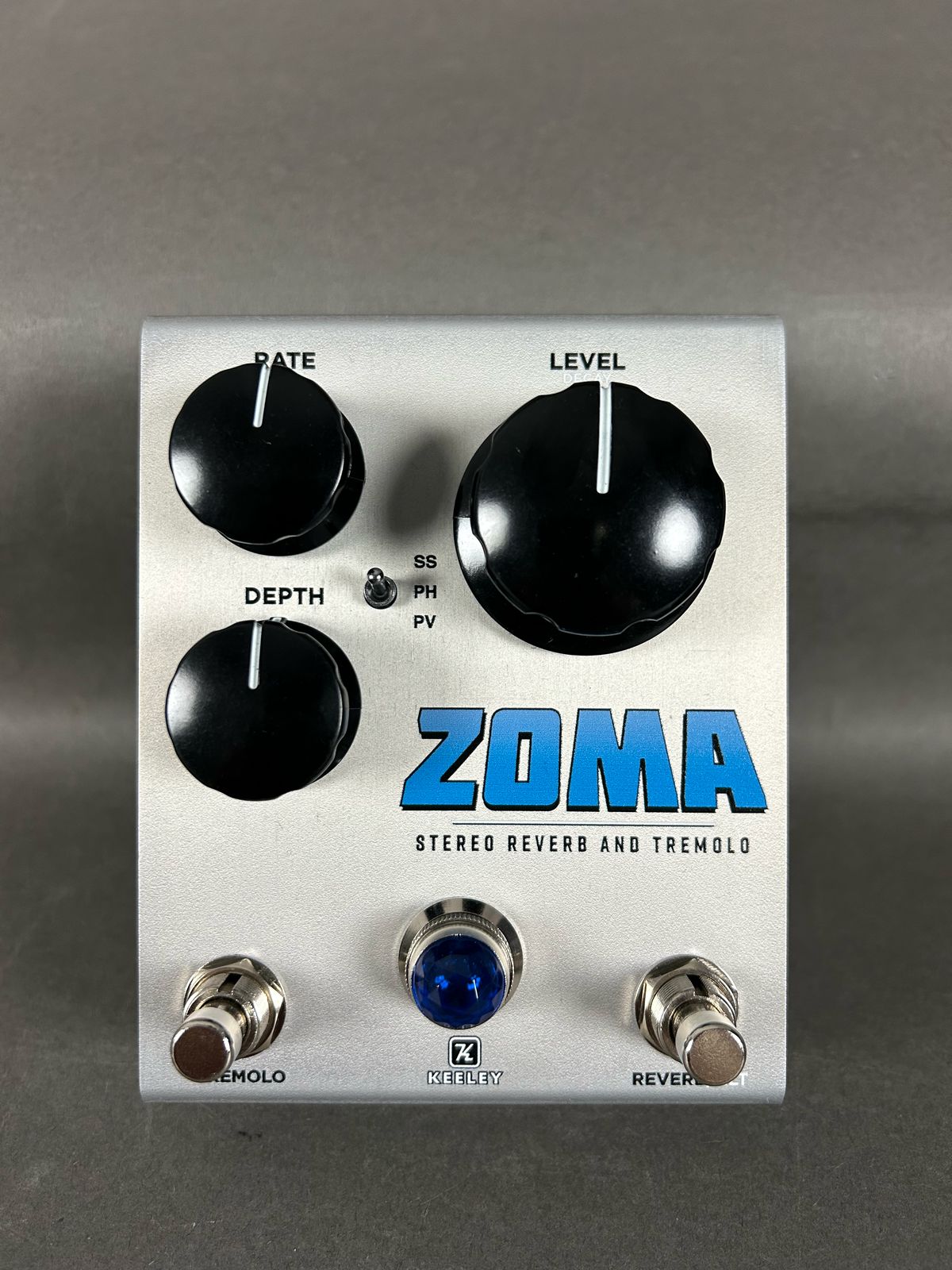 Keeley Zoma Stereo Reverb and Tremolo Pedal