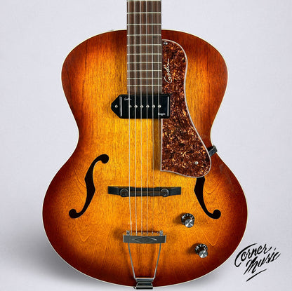 Godin 5th Avenue Kingpin P90 - Cognac Burst