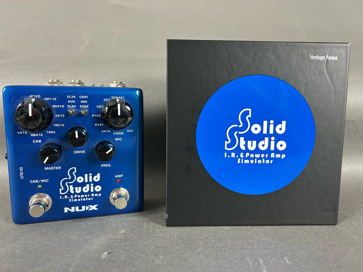NuX Solid Studio IR & Power Amp Simulator (Open Box Model)