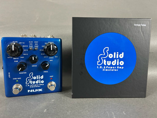 NuX Solid Studio IR & Power Amp Simulator (Open Box Model)