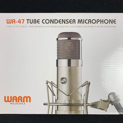 Warm Audio Tube Condenser Mic WA-47