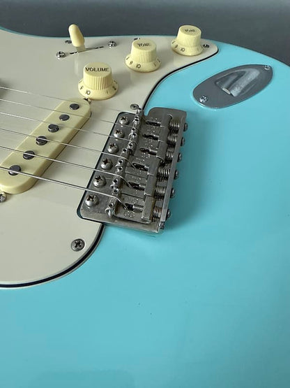 Morgan Electrics Standard Double Cut Pro 2025 - Sonic Blue