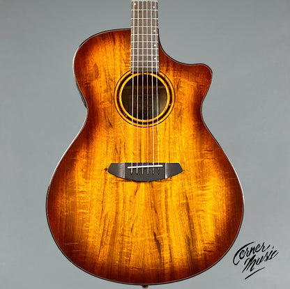 Breedlove Pursuit Exotic S Concert CE 2022 Tigers Eye