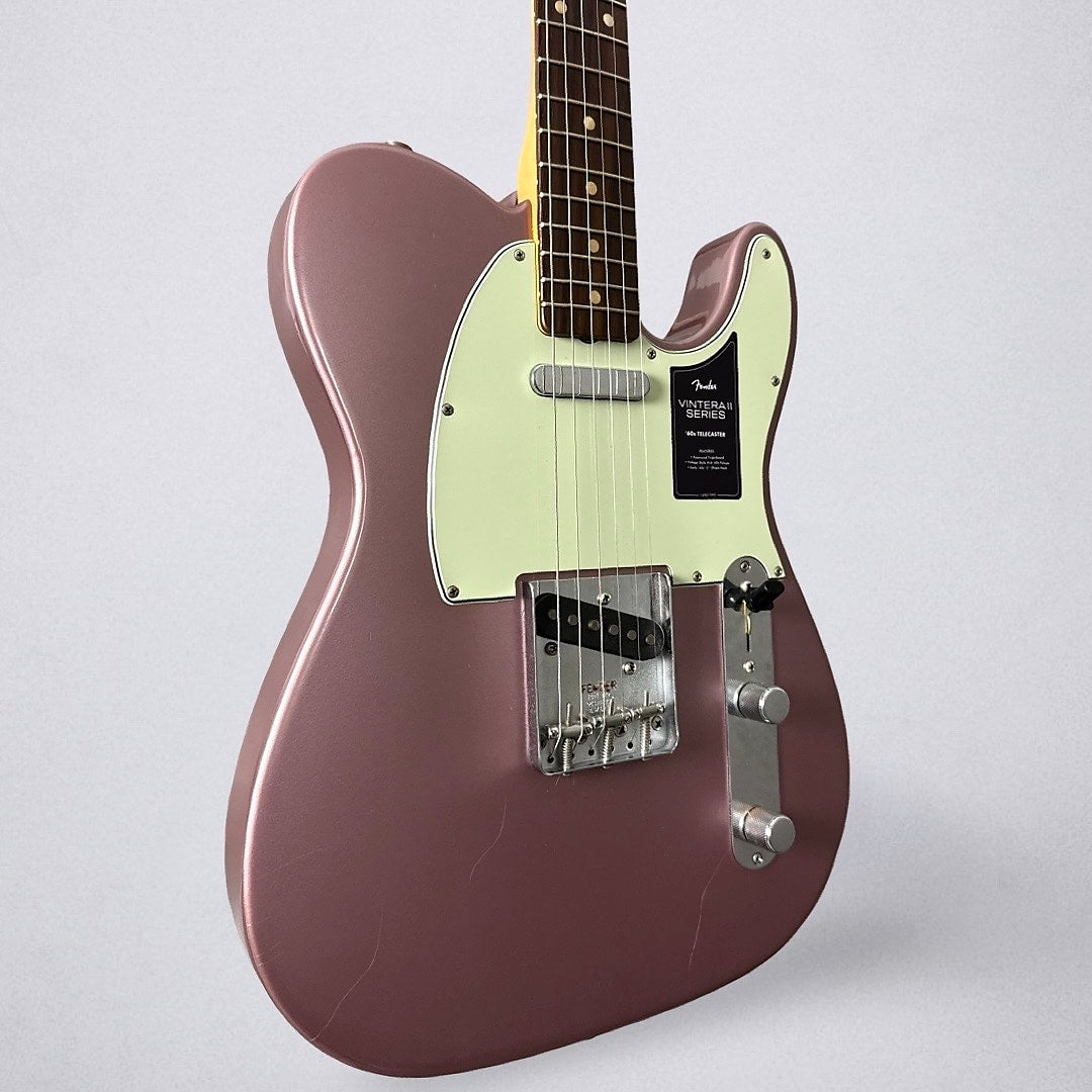 Fender Limited Edition Vintera II Road Worn ‘60s Telecaster 2025 - Burgundy Mist