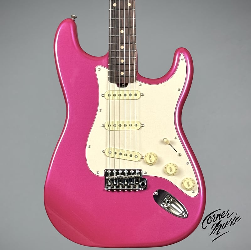 Morgan Electrics Double Cut Standard Custom 2025 - Fuchsia Pearl