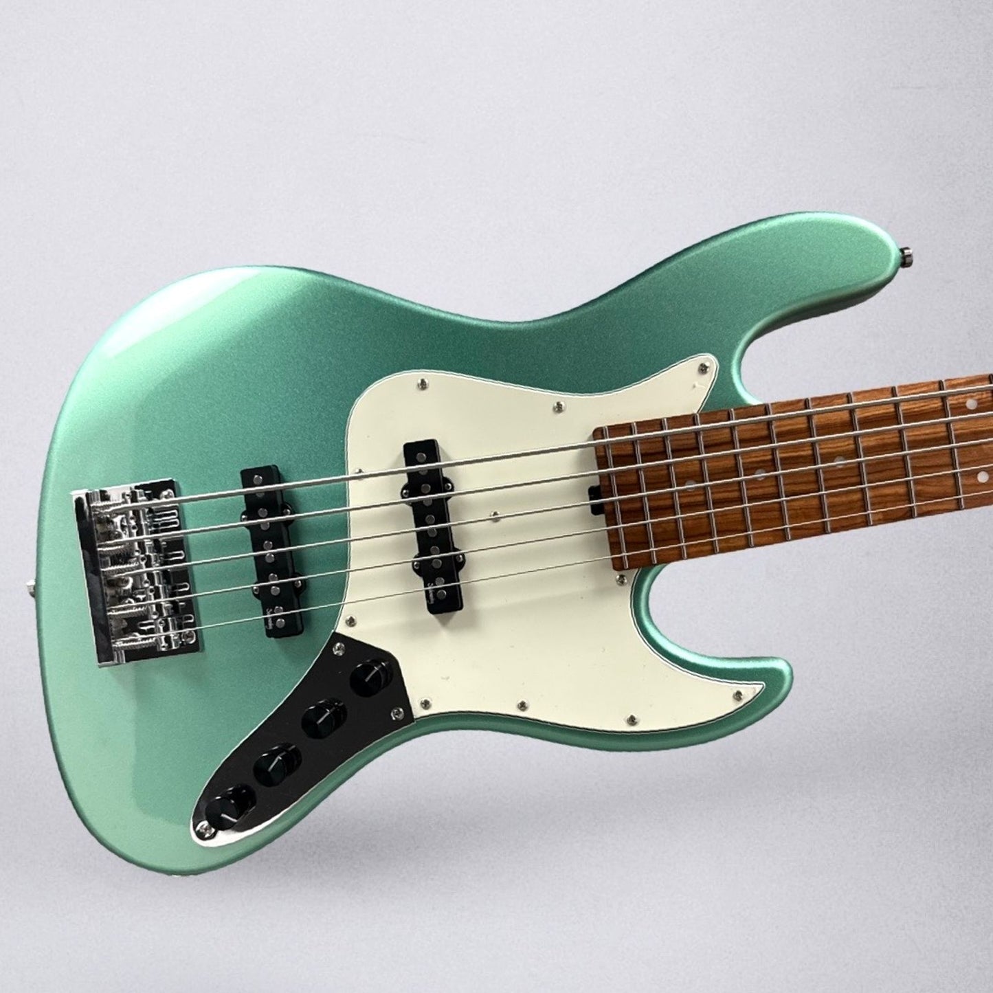Sadowsky MetroExpress 5-String Vintage JJ - Sage Green Metallic