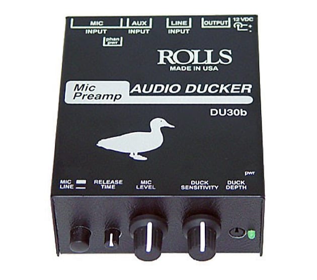 Rolls DU30b Audio Ducker Mic Preamp