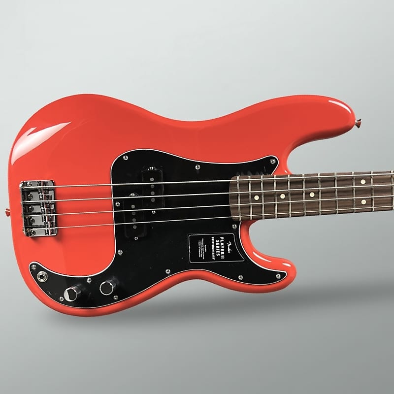 Fender Player II Precision Bass 2024 - Coral Red