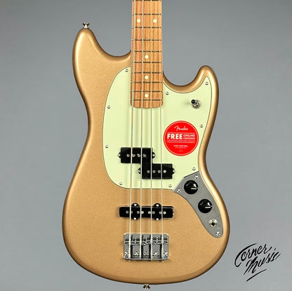 Fender Player Mustang PJ Bass 2023 - Firemist Gold