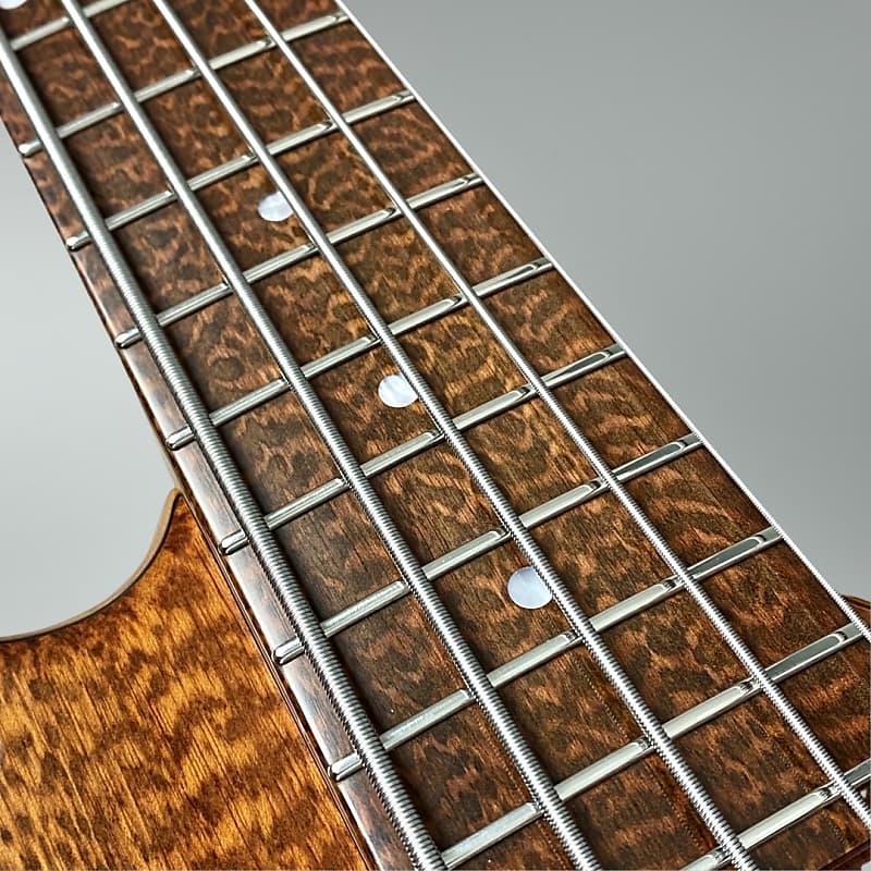 Sadowsky MasterBuilt Limited Edition 21-Fret 5-String MM Bass 2022 #11/40 Natural Transparent High Polish