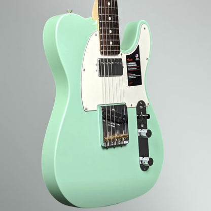 Fender American Performer Telecaster Hum 2022 - Satin Surf Green