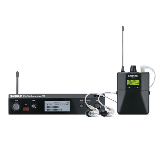 Shure P3TRA215CL Wireless Personal Monitor System Set