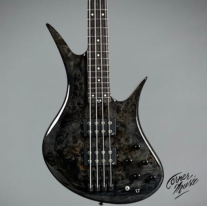 Legator HB4SS Helio Super Shred Bass 2024 - Black Burl