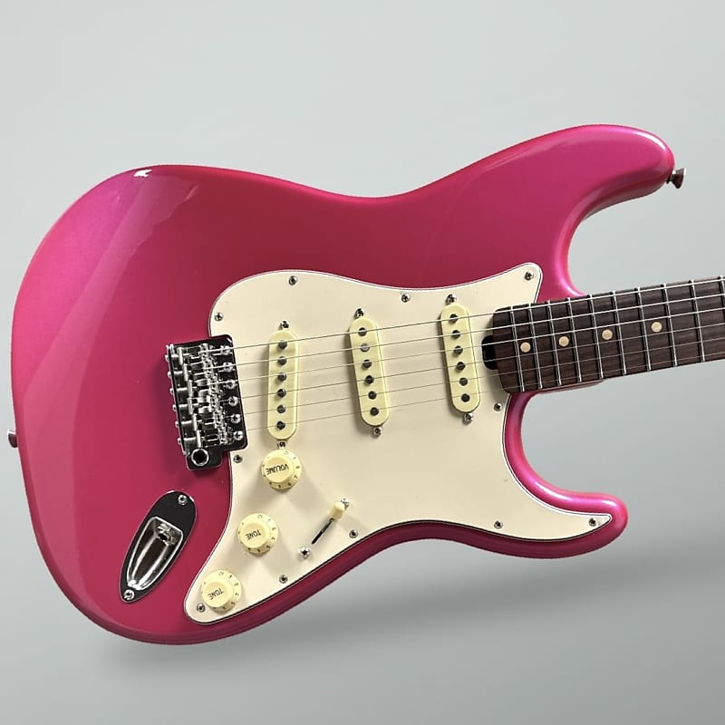 Morgan Electrics Double Cut Standard Custom 2025 - Fuchsia Pearl