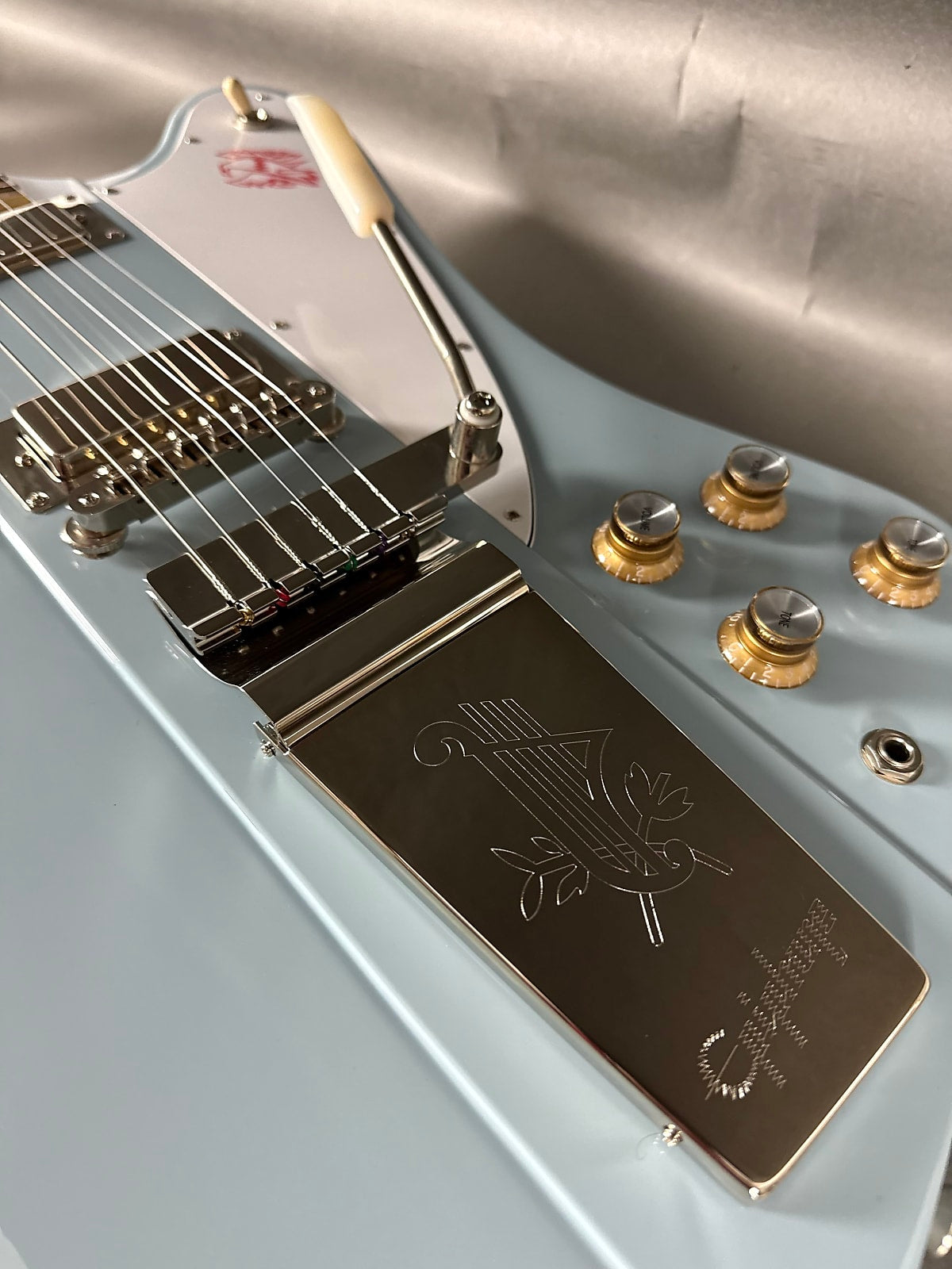 Epiphone 1963 Firebird V 2025 - Frost Blue