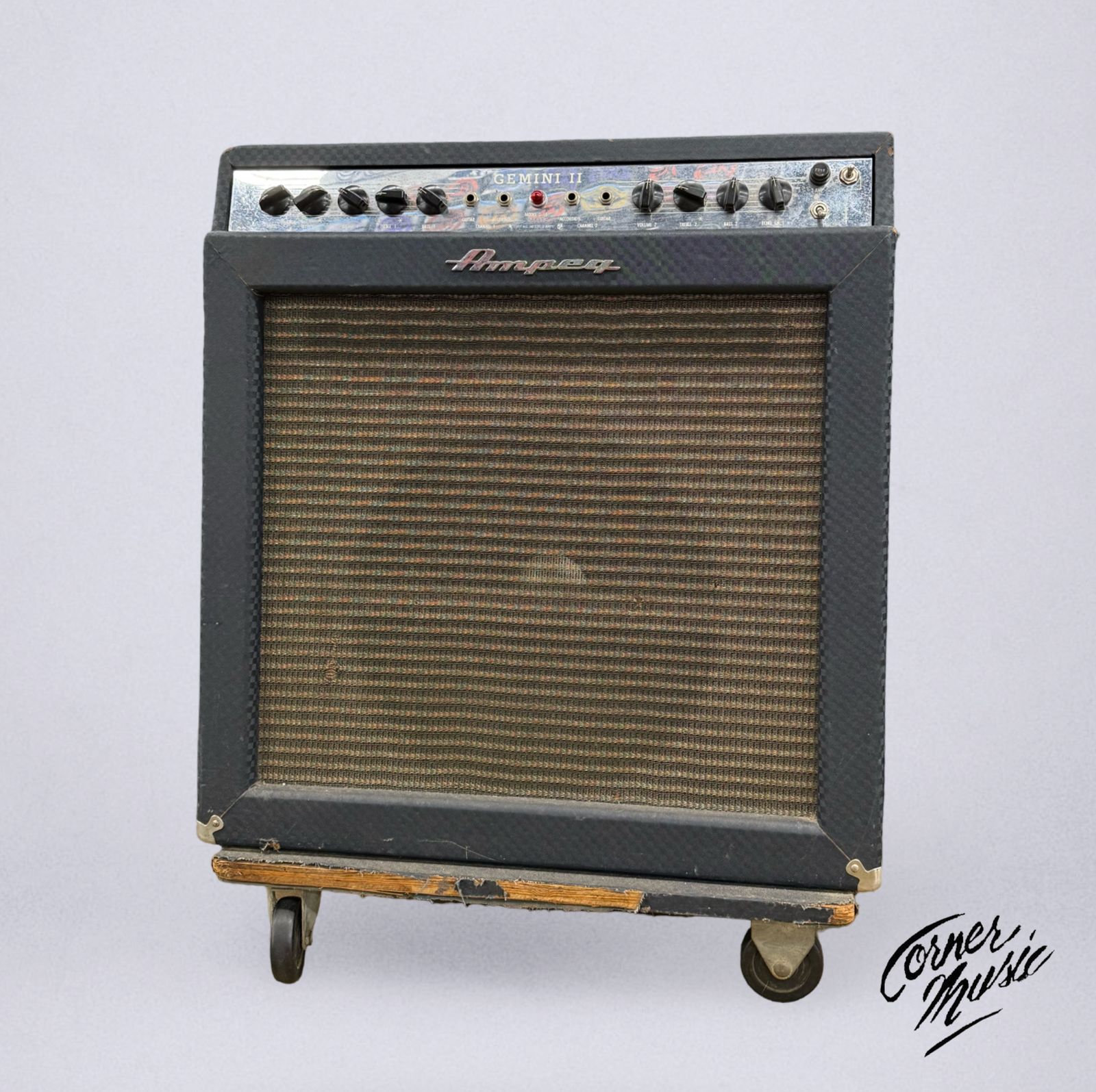 Ampeg G-15 Gemini II 1960s Tube Guitar Combo