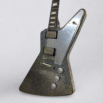 Epiphone Lzzy Hale Explorer Custom 2026 - Black Diamond Holographic Sparkle