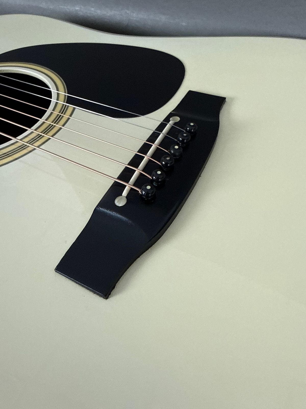 Takamine EF25S 1987 - White w/ Case
