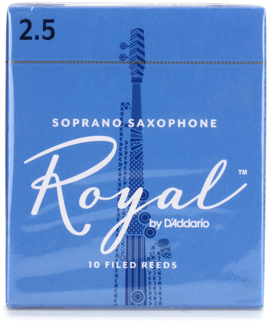 Royal Soprano Saxophone Reeds - 2.5